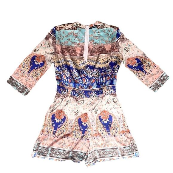 Kas New York Silken Boho Romper - Picture 8 of 16